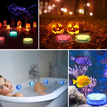 Battery Operated RGB Submersible LED Lights For Fish Tank With Remote Control Outdoor Waterproof Garden Party Pond Hot Tub Pool 
Battery Operated RGB Submersible LED Lights For Fish Tank With Remote Control Outdoor Waterproof Garden Party Pond Hot Tub Pool