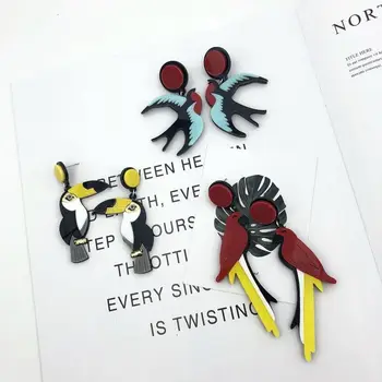 2020 Pendientes Brinco Tassel Earrings Interesting Individual Woodpecker Swallow Acrylic Exaggerated Long Temperament Stage Net
2020 Pendientes Brinco Tassel Earrings Interesting Individual Woodpecker Swallow Acrylic Exaggerated Long Temperament Stage Net