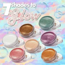 Naturalny brązowy rozświetlacz w płynie makijaż Shimmer Cream Face Body Highlight Illuminat Glow X #7(China)