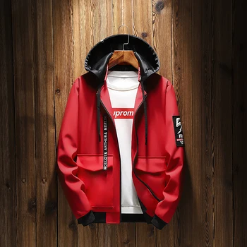 2018 New fashion Jacket Men Spring Autumn High Quality Mens Jackets Hooded Casual Man Outwear section Asian Size 
2018 New fashion Jacket Men Spring Autumn High Quality Mens Jackets Hooded Casual Man Outwear section Asian Size