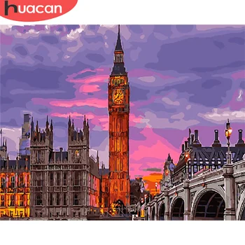 HUACAN Painting By Numbers DIY Bell Drawing Kits Pictures By Number On Canvas Tower Landscape Hand Painted Wall Art Home Decor
HUACAN Painting By Numbers DIY Bell Drawing Kits Pictures By Number On Canvas Tower Landscape Hand Painted Wall Art Home Decor