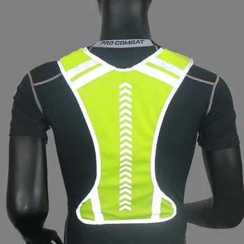 Outdoor Adjustable Waist Traffic Soft High Visibility Reflective Unisex Cycling Vest Safety Jogging Night Harness Running
Outdoor Adjustable Waist Traffic Soft High Visibility Reflective Unisex Cycling Vest Safety Jogging Night Harness Running