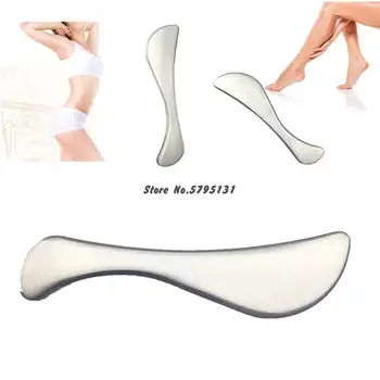 Stainless Steel Scraping Board Low Magnetic Physiotherapy Facial Body Scrapper Massage Plate Massager