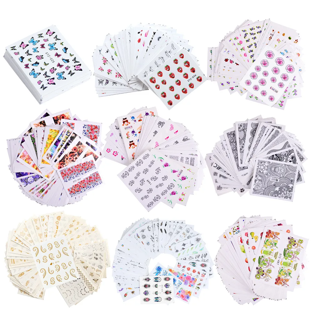 1 Set Mixed Design New Nail Art Sticker Set Black Lace Gold Silver Glitter Flower Water Decal Slider Wraps Decor Manicure
1 Set Mixed Design New Nail Art Sticker Set Black Lace Gold Silver Glitter Flower Water Decal Slider Wraps Decor Manicure