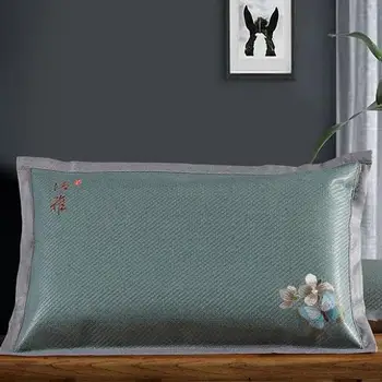 Summer Ice Silk Pillowcase Mat Rattan Pillow Case Summer Cool Bamboo Custom Pillow Case Single Pillow Core Cover Pillow Case
Summer Ice Silk Pillowcase Mat Rattan Pillow Case Summer Cool Bamboo Custom Pillow Case Single Pillow Core Cover Pillow Case