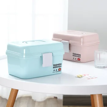 Functional Portable Mobile Family Medicine Box Large Double-layer Medical Storage Boxes Jewelry Cosmetic Storage Box
Functional Portable Mobile Family Medicine Box Large Double-layer Medical Storage Boxes Jewelry Cosmetic Storage Box