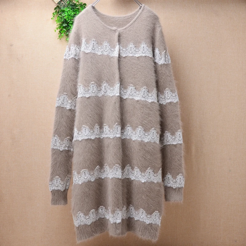 top mujer women vintage flower hairy angora rabbit hair lace striped slim sweater cardigans angora fur knitted jacket coat pull
top mujer women vintage flower hairy angora rabbit hair lace striped slim sweater cardigans angora fur knitted jacket coat pull