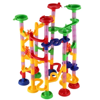 105 pieces fun Construction DIY Marble race of the race Labyrinth Balls track Building Blocks building games
105 pieces fun Construction DIY Marble race of the race Labyrinth Balls track Building Blocks building games