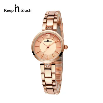 KEEP IN TOUCH 2020 Fashion Simple Womens Wristwatch Diamond Waterproof Quartz Ladies Luxury Watches Stainless Steel Watch
KEEP IN TOUCH 2020 Fashion Simple Womens Wristwatch Diamond Waterproof Quartz Ladies Luxury Watches Stainless Steel Watch