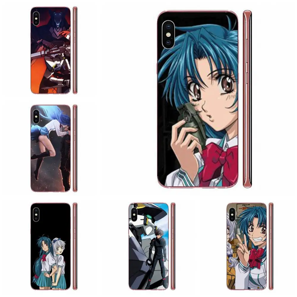 Мягкий чехол из ТПУ для Samsung Galaxy Note 8 9 10 Pro S4 S5 S6 S7 S8 S9 S10 S11 S11E S20 Edge Plus Ultra Full Metal Panic |