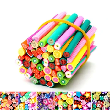 50pcs Promotion Popular Nail Art Fruit Decoration Slice Rod Sticks DIY Manicure Nails Stick 3D Decoration Soft Pottery
50pcs Promotion Popular Nail Art Fruit Decoration Slice Rod Sticks DIY Manicure Nails Stick 3D Decoration Soft Pottery