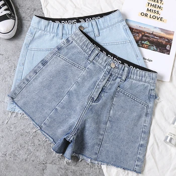 Jeans Woman high waist plus size Softener Loose tassel Mom Denim Shorts Wide Leg Pants Short Jeans Feminino
Jeans Woman high waist plus size Softener Loose tassel Mom Denim Shorts Wide Leg Pants Short Jeans Feminino