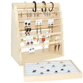 Jewelry Display Props Necklace Jewelry Wood Show Support Ring Bracelet Pendant Jade Show Support Display Display Tray 
Jewelry Display Props Necklace Jewelry Wood Show Support Ring Bracelet Pendant Jade Show Support Display Display Tray