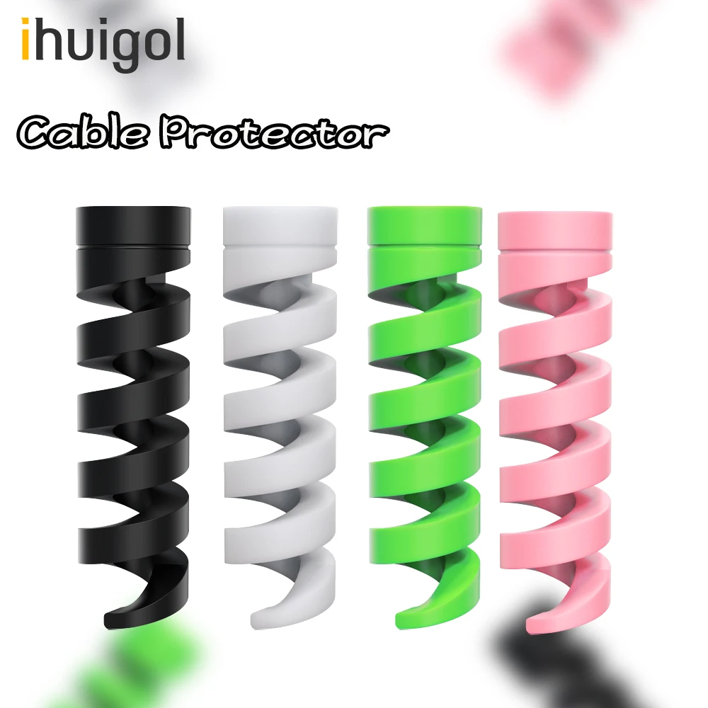 ihuigol Spiral Cable Data Line Protection Silicone Wrap Cable Winder USB Charging Cord Protective Sleeve Management Wire Storage
ihuigol Spiral Cable Data Line Protection Silicone Wrap Cable Winder USB Charging Cord Protective Sleeve Management Wire Storage