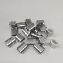 20pc Diameter 5mm Aluminium Sleeves Oval Single Hole for Crimping Wire Rope 
20pc Diameter 5mm Aluminium Sleeves Oval Single Hole for Crimping Wire Rope