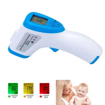 For Adult/Baby Thermometer Infrared Body Temperature Meter Digital Non-contact Thermometer Gun Forehead Three Colors Backlight
For Adult/Baby Thermometer Infrared Body Temperature Meter Digital Non-contact Thermometer Gun Forehead Three Colors Backlight
