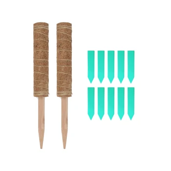 2pcs Accessories Garden Moss Pole Stick For Climbing Plant Coir Totem Grow Upwards Support Durable With 10 Labels Balcony Home 
2pcs Accessories Garden Moss Pole Stick For Climbing Plant Coir Totem Grow Upwards Support Durable With 10 Labels Balcony Home