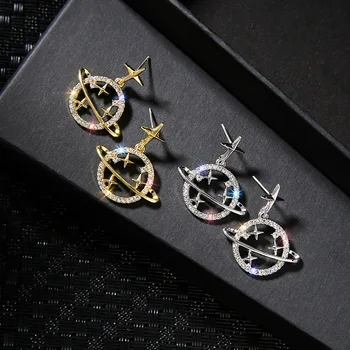 Trendy Crystal Star Women Dangle Earrings Sweet Simple Universal Earrings Bohemian Fashion Earrings For Women Statement
Trendy Crystal Star Women Dangle Earrings Sweet Simple Universal Earrings Bohemian Fashion Earrings For Women Statement