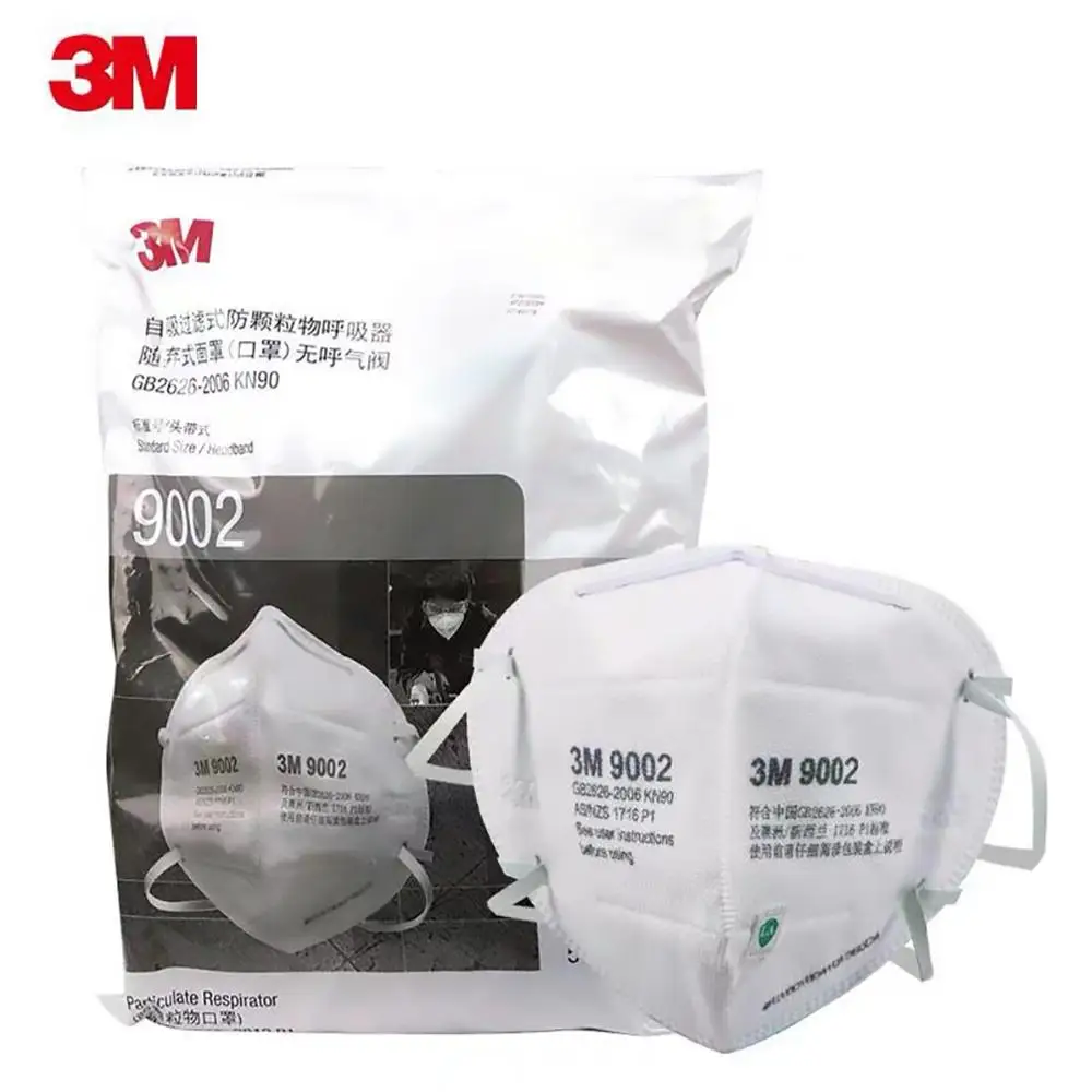 Original 3M 9002 Safety Protective Dust Masks 50PCS/Lot Folding Anti pm2.5 Respirator Fog Masks KN90 FFP1
Original 3M 9002 Safety Protective Dust Masks 50PCS/Lot Folding Anti pm2.5 Respirator Fog Masks KN90 FFP1