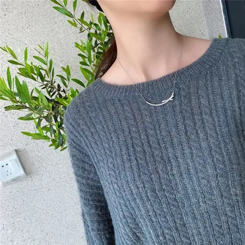 POFUNUO Real 925 Sterling Silver Smiling Face Bow Charm Necklace Minimalist Women Simple Niche Chic Chokers Lovers Gift Neckaces
POFUNUO Real 925 Sterling Silver Smiling Face Bow Charm Necklace Minimalist Women Simple Niche Chic Chokers Lovers Gift Neckaces
