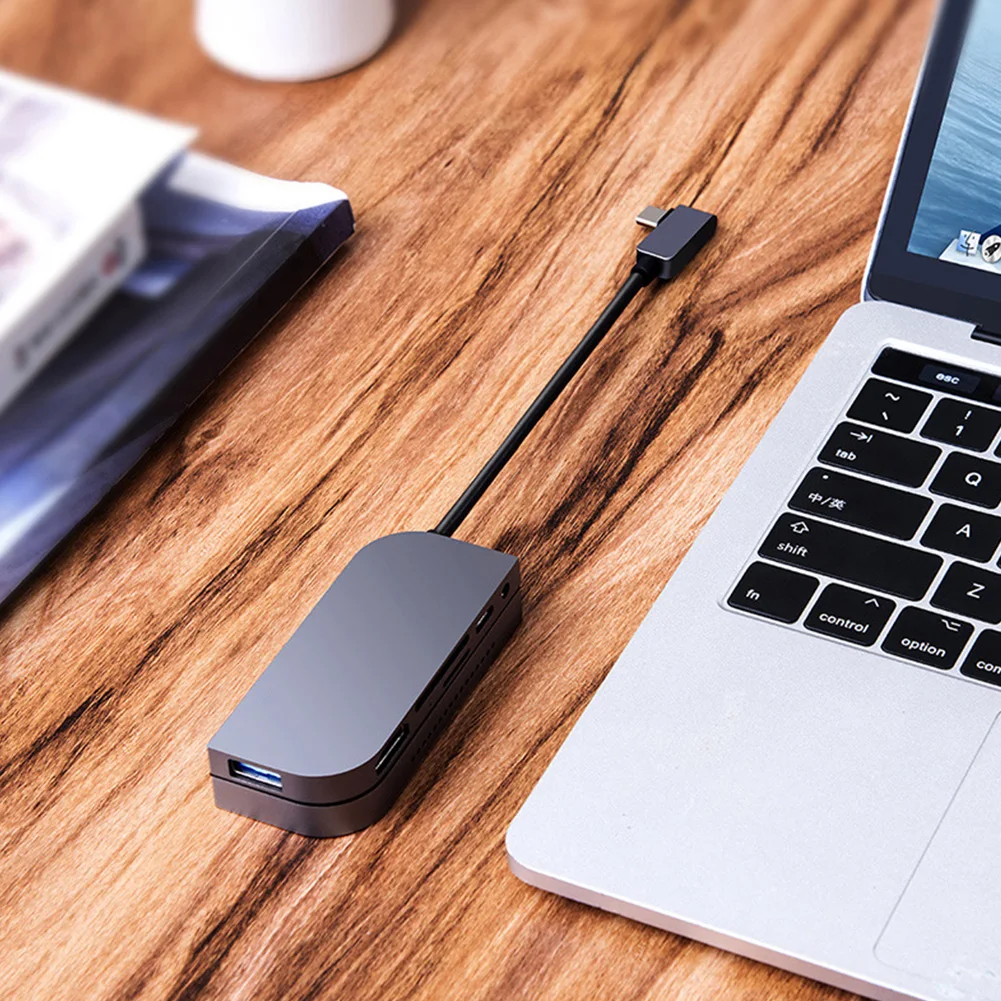 Aluminum Alloy HDMI Adapter Home Office Hub Portable Tablet Notebook Type C USB 3.0 6 In 1 3.5mm Aux High Efficiency Mini
Aluminum Alloy HDMI Adapter Home Office Hub Portable Tablet Notebook Type C USB 3.0 6 In 1 3.5mm Aux High Efficiency Mini