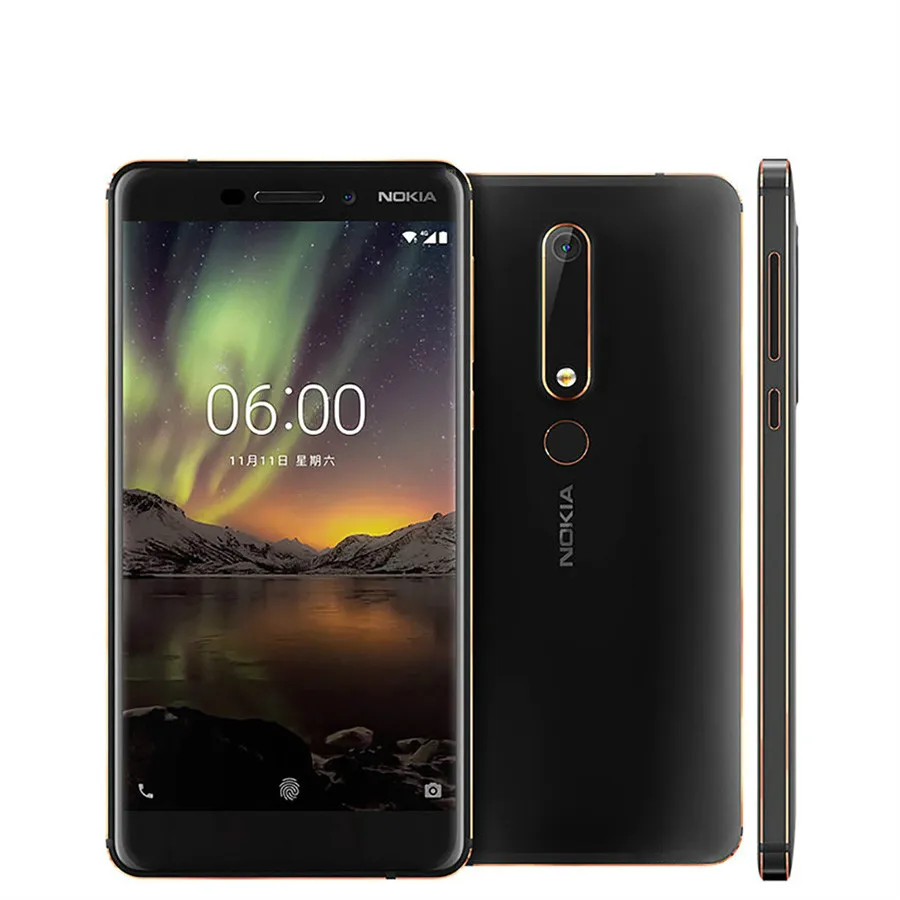 Nokia 6 1 4G Смартфон Snapdragon 630 Octa Core 5 дюймов Full HD 16MP сзади Камера 3000 мА/ч Батарея Android 8
