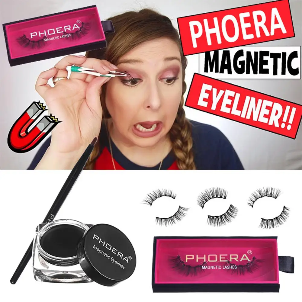 New Lashes Set Thick Waterproof Magnetic False Eyelashes with Liquid Eyeliner and Eyeliner Brush Mink False Lashes Maquiagem
New Lashes Set Thick Waterproof Magnetic False Eyelashes with Liquid Eyeliner and Eyeliner Brush Mink False Lashes Maquiagem