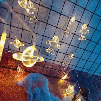 Astronaut Rocket Mars Spaceship String Light Outer Space Party Lights Boy Birthday Galaxy Solar System Party Supplies
Astronaut Rocket Mars Spaceship String Light Outer Space Party Lights Boy Birthday Galaxy Solar System Party Supplies