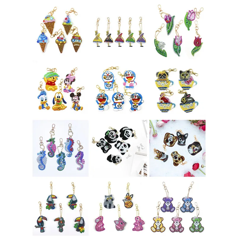 New coming Butterfly Animal Flower Pattern 5D Diamond Painting Keychain Keyring Diamond Mosaic Picture Of Rhinestone DIY Gift
New coming Butterfly Animal Flower Pattern 5D Diamond Painting Keychain Keyring Diamond Mosaic Picture Of Rhinestone DIY Gift