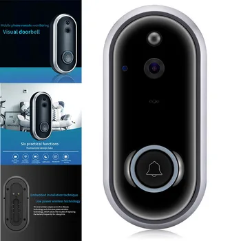 Video Doorbell Smart Wireless WiFi Security Door Bell Visual Recording Home Monitor Night Vision Intercom doorbell
Video Doorbell Smart Wireless WiFi Security Door Bell Visual Recording Home Monitor Night Vision Intercom doorbell