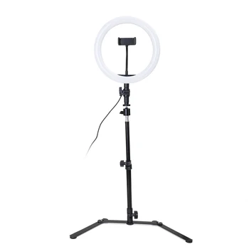 Photography 10inch/260mm USB LED Selfie Light Video Dimming Fill Lamp with Smartphone Clip LED Light for Online Table Video
Photography 10inch/260mm USB LED Selfie Light Video Dimming Fill Lamp with Smartphone Clip LED Light for Online Table Video