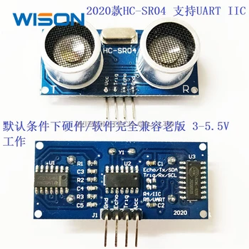 10pcs/lot The latest HC-SR04 supports UART IIC ultrasonic sensor, compatible with UNO R3/51/STM32 ultrasonic ranging module
10pcs/lot The latest HC-SR04 supports UART IIC ultrasonic sensor, compatible with UNO R3/51/STM32 ultrasonic ranging module
