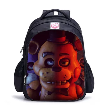 Cartoon Five Night At Freddy Backpack Kids FNAF Bonnie Fazbear School Bags for Teenager Boys&Girls Bagpacks Mochila Escolar
Cartoon Five Night At Freddy Backpack Kids FNAF Bonnie Fazbear School Bags for Teenager Boys&Girls Bagpacks Mochila Escolar