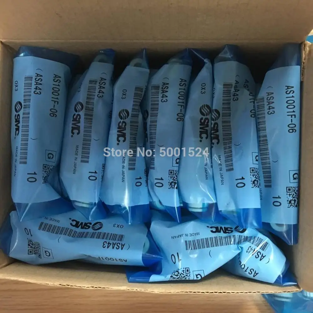 SMC Series Speed Controller one-touch fitting AS1001F-04 AS1001F-06 AS2001F-06 AS2001F-04 IN LINE TYPE
SMC Series Speed Controller one-touch fitting AS1001F-04 AS1001F-06 AS2001F-06 AS2001F-04 IN LINE TYPE