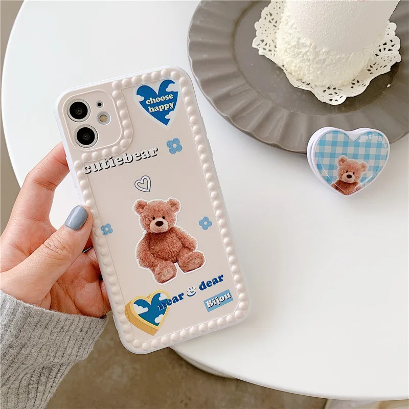Чехол-подставка GYKZ для iPhone 7 11 Pro 12 XR X XS MAX SE 20 8Plus | Мобильные телефоны и аксессуары