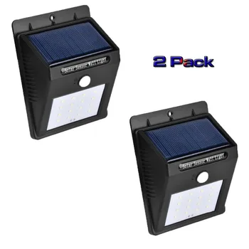 2 Packs NEW LED Solar Sensor Light 16 LEDs Outdoor Wireless Solar Powered PIR Motion Sensor Light/ Wall lamp/ Security lights
2 Packs NEW LED Solar Sensor Light 16 LEDs Outdoor Wireless Solar Powered PIR Motion Sensor Light/ Wall lamp/ Security lights