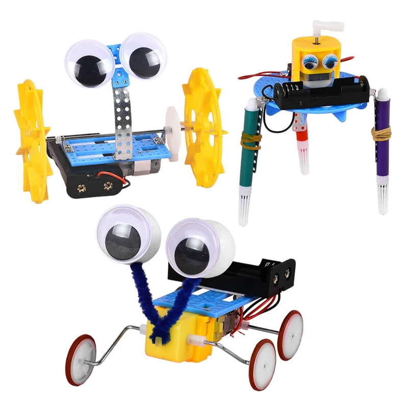 Robotic Science Kits, STEM Toys for Kids, Building Science Experiment Kits for Kids Balance Car, Reptile Robot (3 Kits)
Robotic Science Kits, STEM Toys for Kids, Building Science Experiment Kits for Kids Balance Car, Reptile Robot (3 Kits)