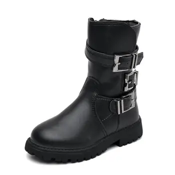 Girls Leather Martin Boots New Autumn Winter Kids Boots For Boys British Style Children Motorcycle Boots Kids Sport Shoes
Girls Leather Martin Boots New Autumn Winter Kids Boots For Boys British Style Children Motorcycle Boots Kids Sport Shoes