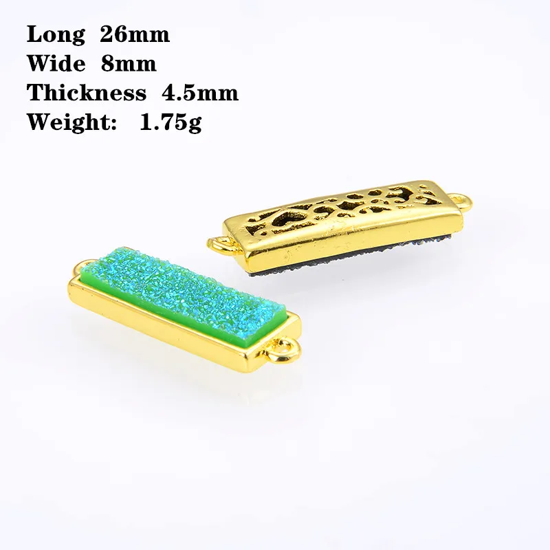 10pcs/pack Plating rectangular crystal bud jewelry accessories DIY handmade material copper inlay crystal bud connector
10pcs/pack Plating rectangular crystal bud jewelry accessories DIY handmade material copper inlay crystal bud connector