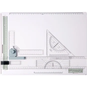 Portable A3 Drawing Board Draft Painting Board with Parallel Rulers Corner Clips Head-lock Adjustable Angle Art Draw Tools
Portable A3 Drawing Board Draft Painting Board with Parallel Rulers Corner Clips Head-lock Adjustable Angle Art Draw Tools
