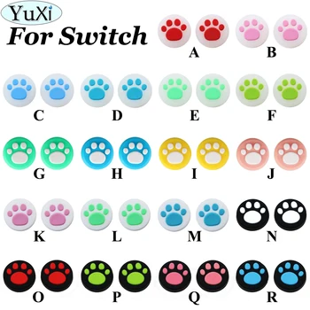 YuXi 2PCS Cat Paw Claw Silicone Analog Thumb Grips Cover for Nintend Switch NS Joy Con Stick Caps Skin for Joy-Con Joystick
YuXi 2PCS Cat Paw Claw Silicone Analog Thumb Grips Cover for Nintend Switch NS Joy Con Stick Caps Skin for Joy-Con Joystick