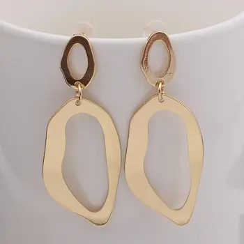 Fashion Big Metal Drop Dangle Earrings for Women 2019 Irregular Geometric Earring Wedding Party Jewelry Gift Statement Earrings
Fashion Big Metal Drop Dangle Earrings for Women 2019 Irregular Geometric Earring Wedding Party Jewelry Gift Statement Earrings