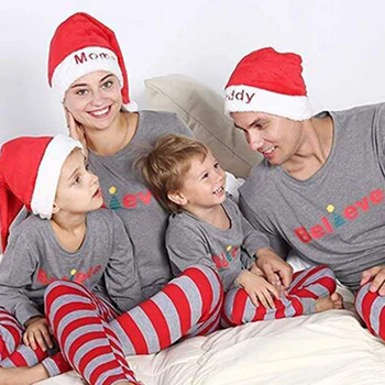 Family Christmas Pajamas Set Spring Autumn New Cotton Sleepwear Parent-child Suit Sleepwear Baby Kid Dad Mom Family Outfits
Family Christmas Pajamas Set Spring Autumn New Cotton Sleepwear Parent-child Suit Sleepwear Baby Kid Dad Mom Family Outfits