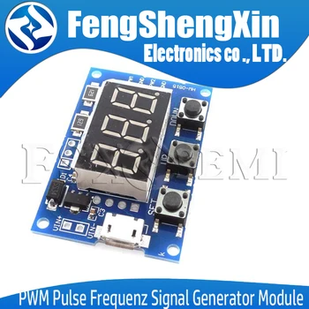 PWM Pulse Frequenz Signal Generator Module Micro USB Digital Einstellbare Duty Zyklus 2 Kanal 3 Taste 1HZ~150 KHz
PWM Pulse Frequenz Signal Generator Module Micro USB Digital Einstellbare Duty Zyklus 2 Kanal 3 Taste 1HZ~150 KHz
