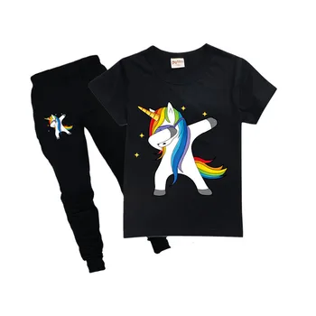 Unicorn Cartoon Kids Clothes Cotton Short Sleeve Christmas Shirt Rainbow Unicorn Cosplay T Shirt Boys Girls Summer Tops Suits
Unicorn Cartoon Kids Clothes Cotton Short Sleeve Christmas Shirt Rainbow Unicorn Cosplay T Shirt Boys Girls Summer Tops Suits