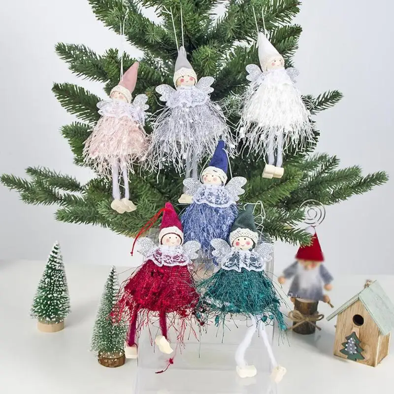 1PC Plush Angel Doll Merry Christmas Decor Xmas Tree Pendant Ornament Home Party Decor Kids Gift Home Christmas Decoration
1PC Plush Angel Doll Merry Christmas Decor Xmas Tree Pendant Ornament Home Party Decor Kids Gift Home Christmas Decoration