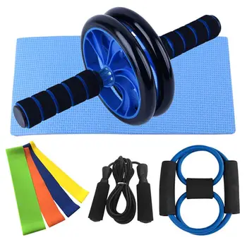 8 Pcs/set Abdominal Wheel Latex Resistance Ring 8-Character Puller 3 Meters Skipping Rope Home Fitness Equipment Sets
8 Pcs/set Abdominal Wheel Latex Resistance Ring 8-Character Puller 3 Meters Skipping Rope Home Fitness Equipment Sets