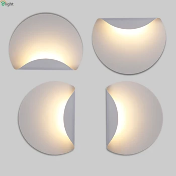 Modern Minimalism Led Wall Lamp White Metal Bedroom Led Wall Lights Living Room Led Wall Light Corridor Led Wall Sconce Fixtures
Modern Minimalism Led Wall Lamp White Metal Bedroom Led Wall Lights Living Room Led Wall Light Corridor Led Wall Sconce Fixtures