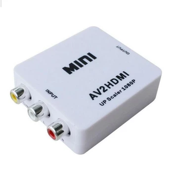 RCA to HDMI AV to HDMI 1080P AV2HDMI Mini HDMI to AV HDMI2AV Converte Signal Converter for TV VHS VCR DVD Records Chipsets Shown
RCA to HDMI AV to HDMI 1080P AV2HDMI Mini HDMI to AV HDMI2AV Converte Signal Converter for TV VHS VCR DVD Records Chipsets Shown