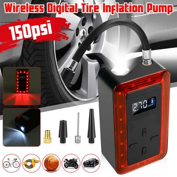Portable 150PSI 12V Auto Car Air Compressor Bicycle Silver Tire Tyre Inflator Pump Auto Air Compressor with Display New
Portable 150PSI 12V Auto Car Air Compressor Bicycle Silver Tire Tyre Inflator Pump Auto Air Compressor with Display New